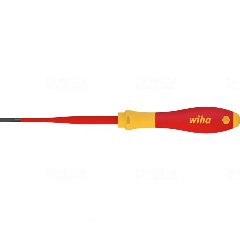 Népszerű Wiha 10155 csavarhúzó SoftFinish slimFix lapos (sliccelt), 6,5x150mm, 1000V