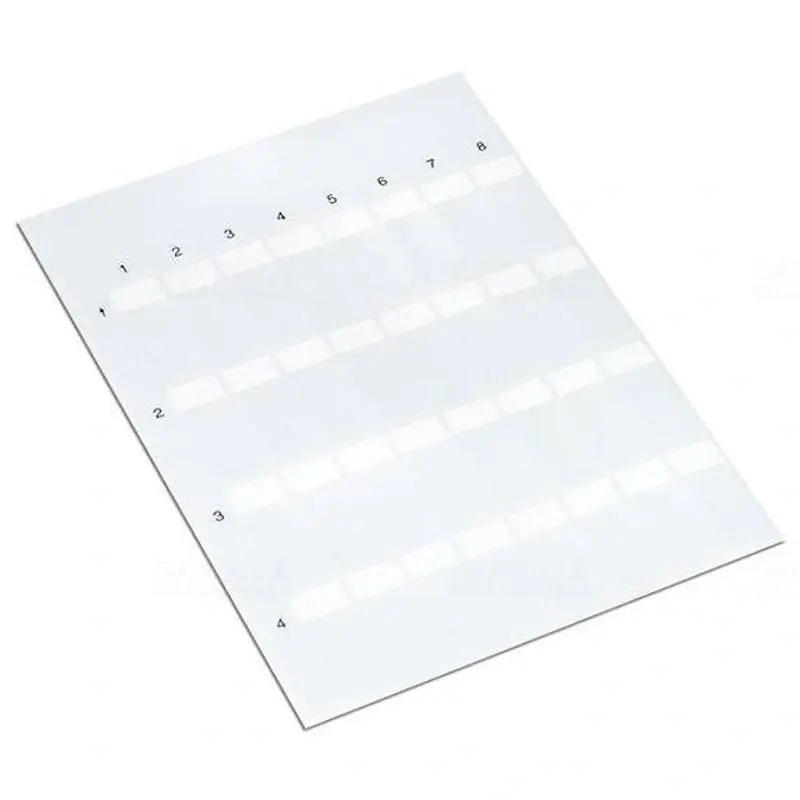 WAGO 211-150 Öntapadós címkékfehér Autentikus