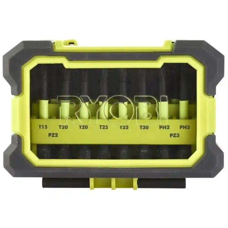 Gyors szállítás Ryobi bit szett, 10db vegyes RAK10MSDI