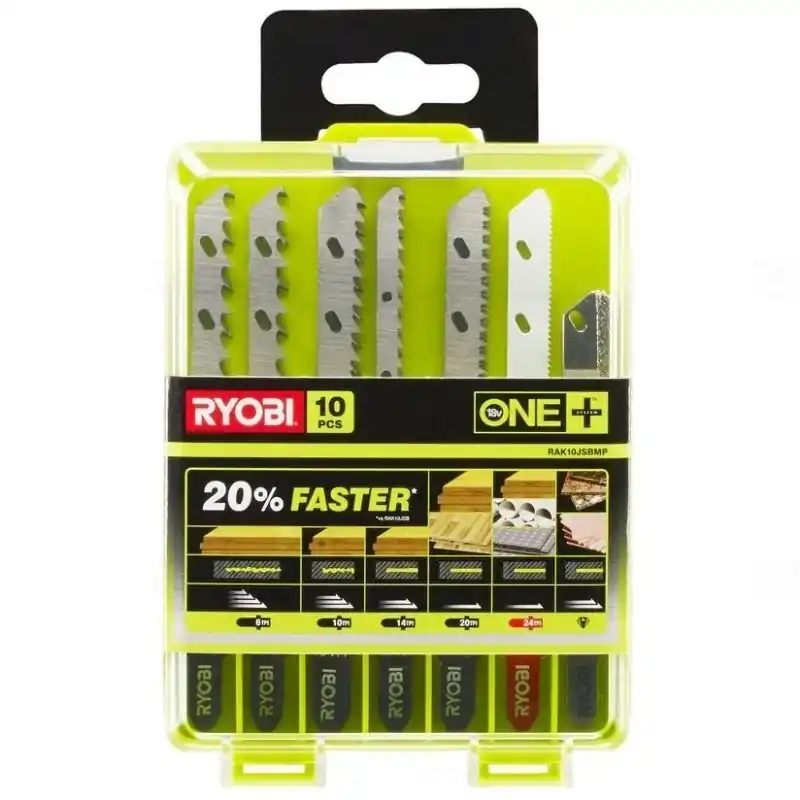 Vedd meg most Ryobi szablyafűrészlap szett 10db RAK10JSBMP