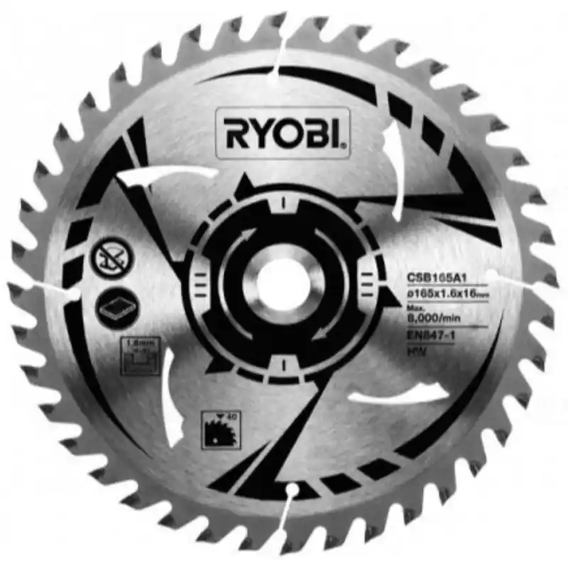 Vedd meg most Ryobi körfűrészlap 40 fogas 165mm CSB165A1