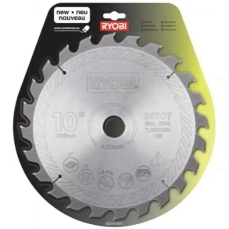 Ryobi fűrészlap 254mm 24T TCT SB254T24A1 Alacsony ár