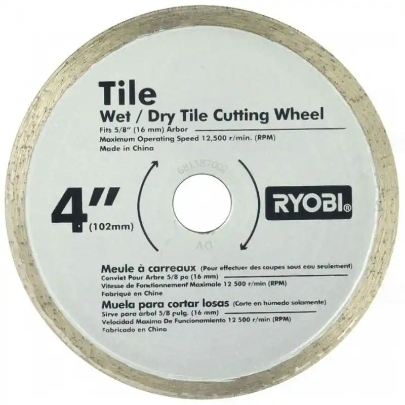 Ajánlat Ryobi vágótárcsa csempéhez TSBA1