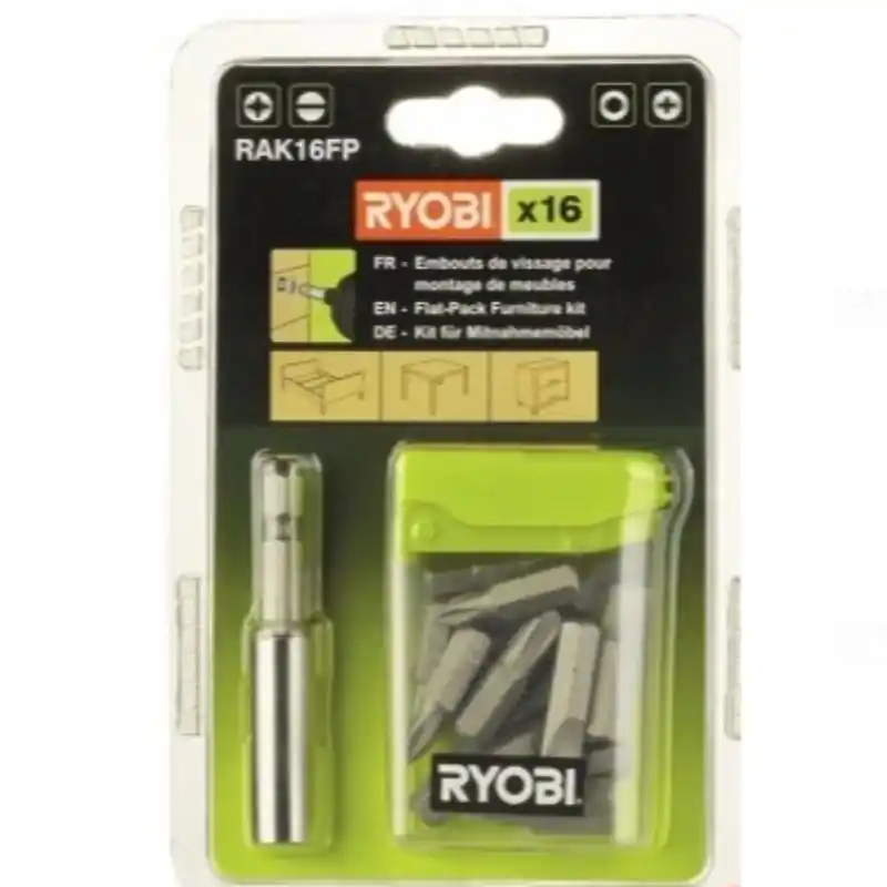 Vedd meg most Ryobi bit szett, 16db RAK16FP