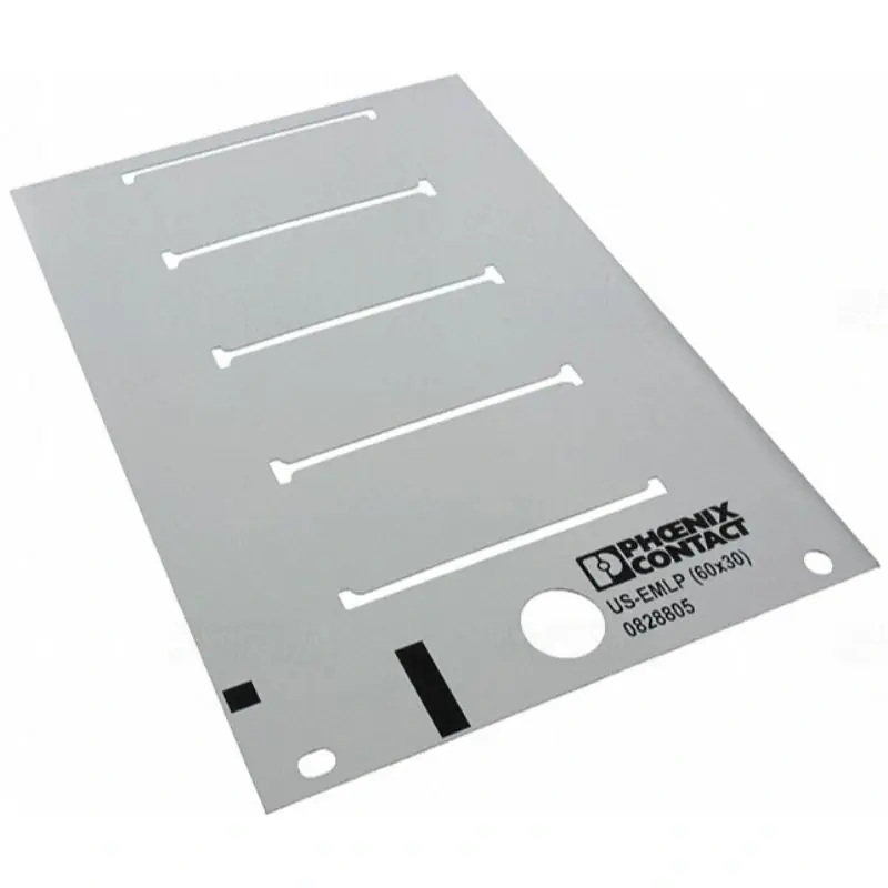 Utolsó esély Műanyag címke - US-EMLP (60X30), Phoenix Contact, 0828805