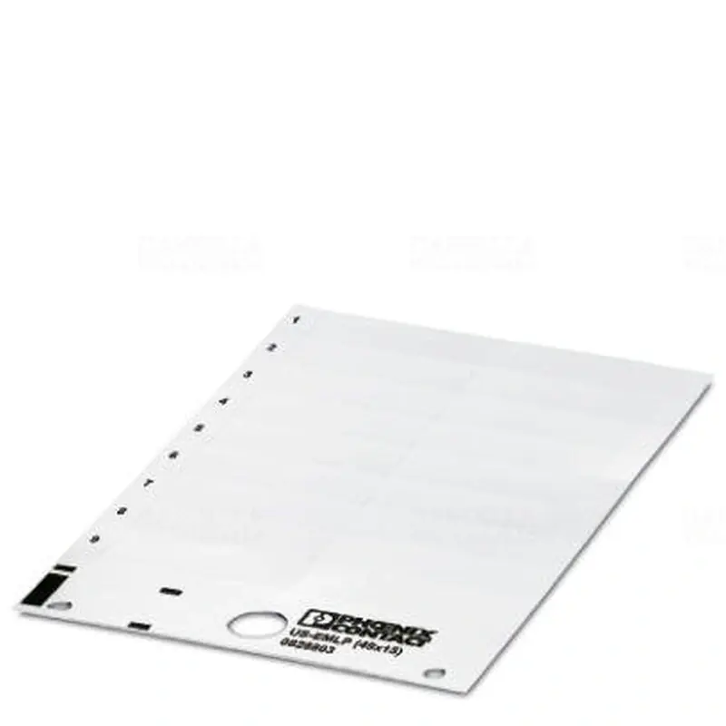 Műanyag címke - US-EMLP (49X15) , Phoenix Contact, 0828803 Prémium