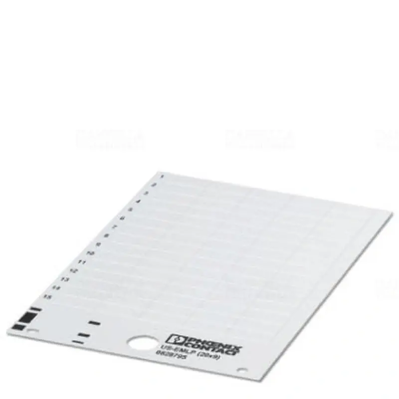 Műanyag címke - US-EMLP (20X9) , Phoenix Contact, 0828795 Népszerű