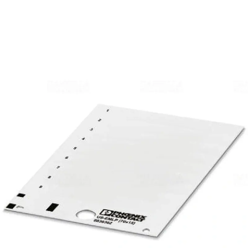 Műanyag címke - US-EMLP (70X15) , Phoenix Contact, 0830302 Kiárusítás