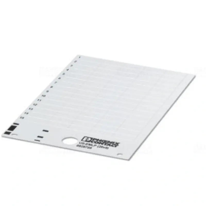 Műanyag címke - US-EMLP (27X8) YE, Phoenix Contact, 0828889 Újdonság