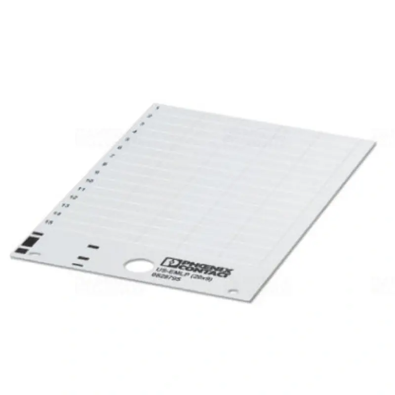 Műanyag címke - US-EMLP (15X5) YE, Phoenix Contact, 0828873 Gyors szállítás