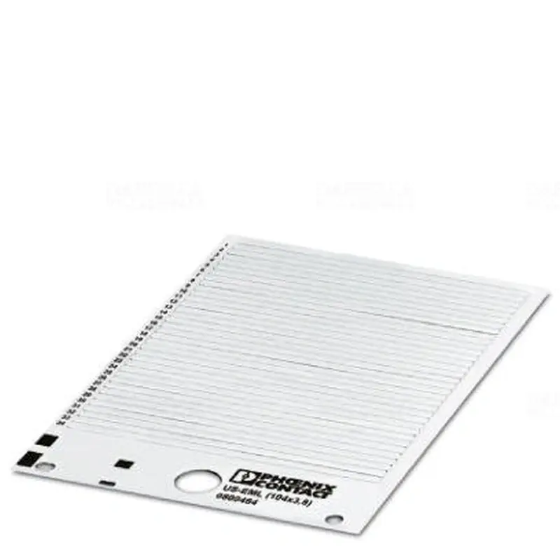 Jelölőcímke - US-EML (104X3,8) , Phoenix Contact, 0800464 Expressz szállítás