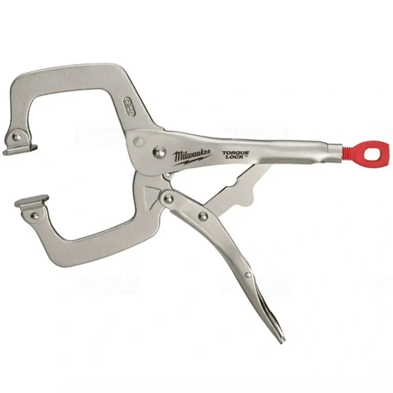 Vedd meg most Milwaukee TORQUE LOCK C-formájú önzáró szorító, gömbölyű pofákkal 114932471727