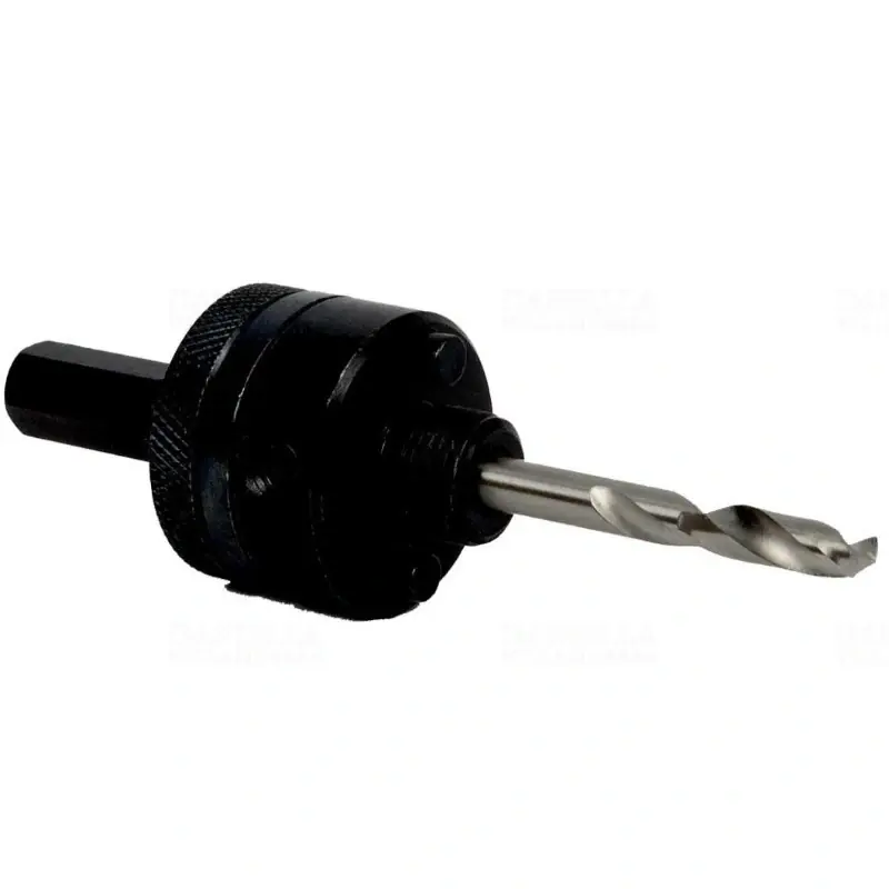 Fúrókorona univerzális adapter 6mm központosító fúrószárral fekete, VPTU XX Kopos Ajánlat