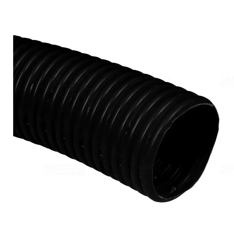 Dréncső 100mm vízelvezető cső fekete, KOPODREN 100 F50 Kopos (50 fm/tekercs) Eredeti