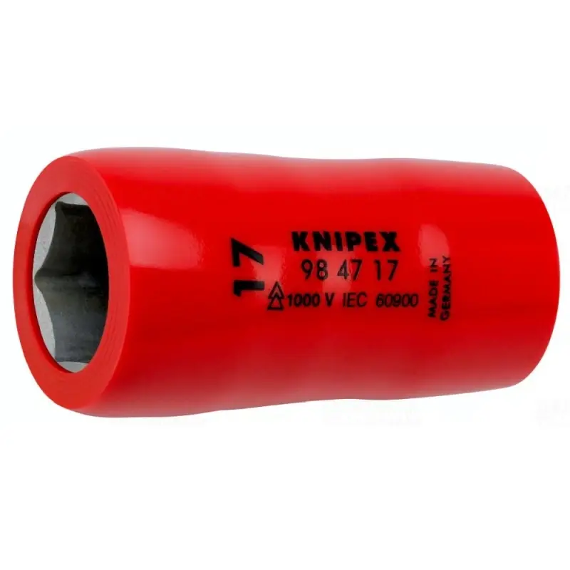 KNIPEX Dugókulcsbetét hatlapfejű csavarokhoz 1/2 colos belső négyszöggel 55mm (984717) Pénzvisszafizetés