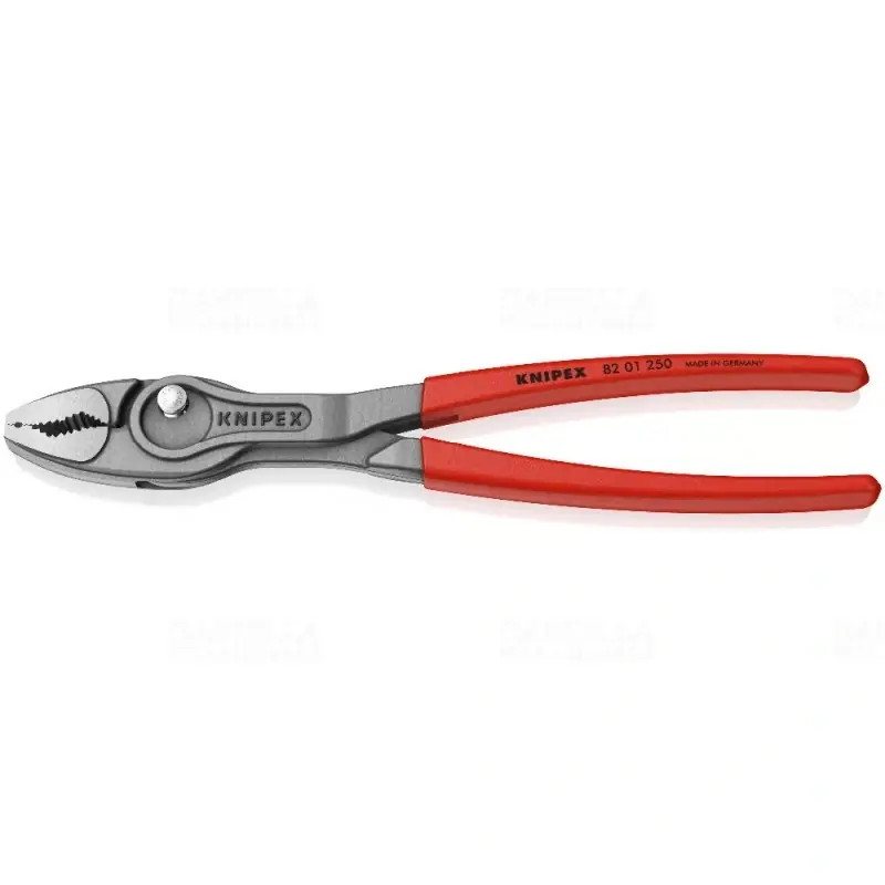 KNIPEX TwinGrip Elülső és oldalsó befogású fogó csúszásgátló műanyaggal borítva szürkére foszfátozott 250mm (8201250) Alacsony ár