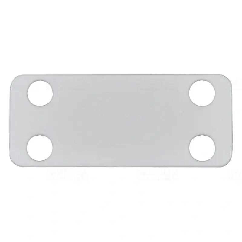 Jelölő tábla kábelkötözőkhöz, kábel feliratozáshoz 45,3x19x0,4mm (100db/csomag) Vedd meg most