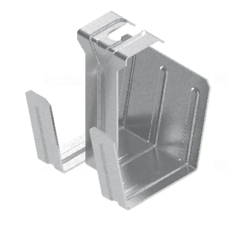 Pénzvisszafizetés BAKS WSL75 Világítási szerelőcsatorna középpontosan függesztett tartó 75x51x62mm, anyagvastagság 1,5mm 161907