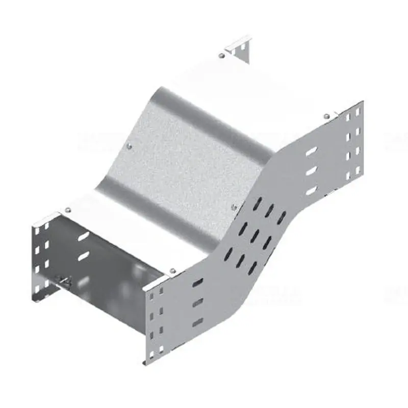 BAKS OPNNJ100H110 Kábeltálca kitérő idom 110x100mm függőleges, fedéllel 136733 Rendeld meg most