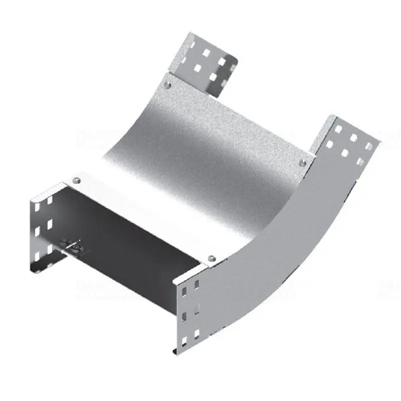 Expressz szállítás BAKS LUMPNJ100H80 Sarokidom 45 fokos 80x100mm függőleges, fedéllel 136533