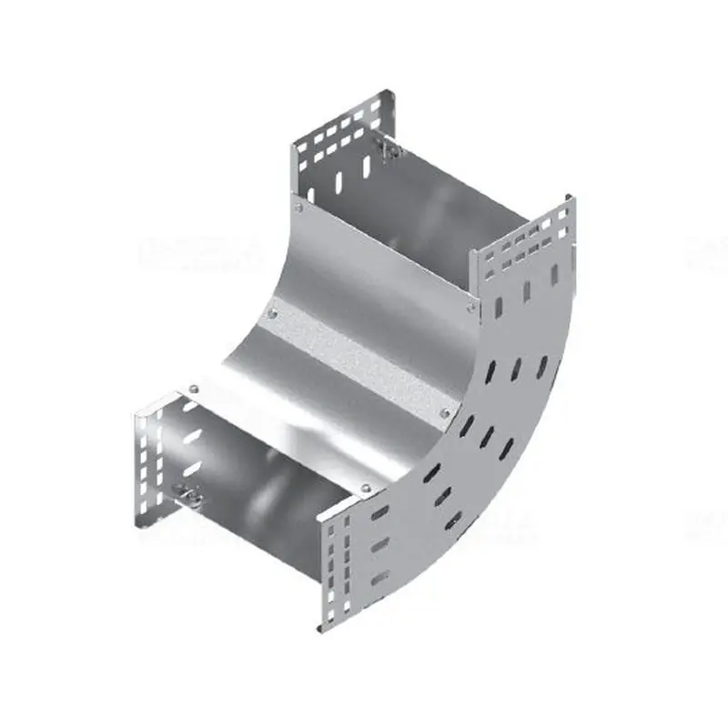 BAKS LUNJ100H100 Sarokidom 90 fokos 100x100mm függőleges, fedéllel 136274 Gyors szállítás