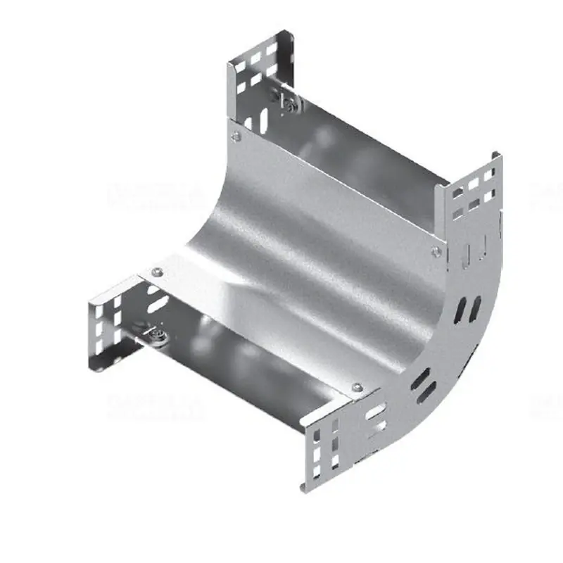 Akció BAKS LUNJ100H50 Sarokidom 90 fokos 50x100mm függőleges, fedéllel 136261