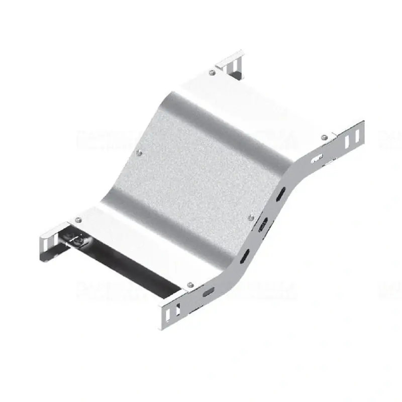 BAKS OPNNJ50H30 Kábeltálca kitérő idom 30x50mm függőleges, fedéllel 136336 Újdonság