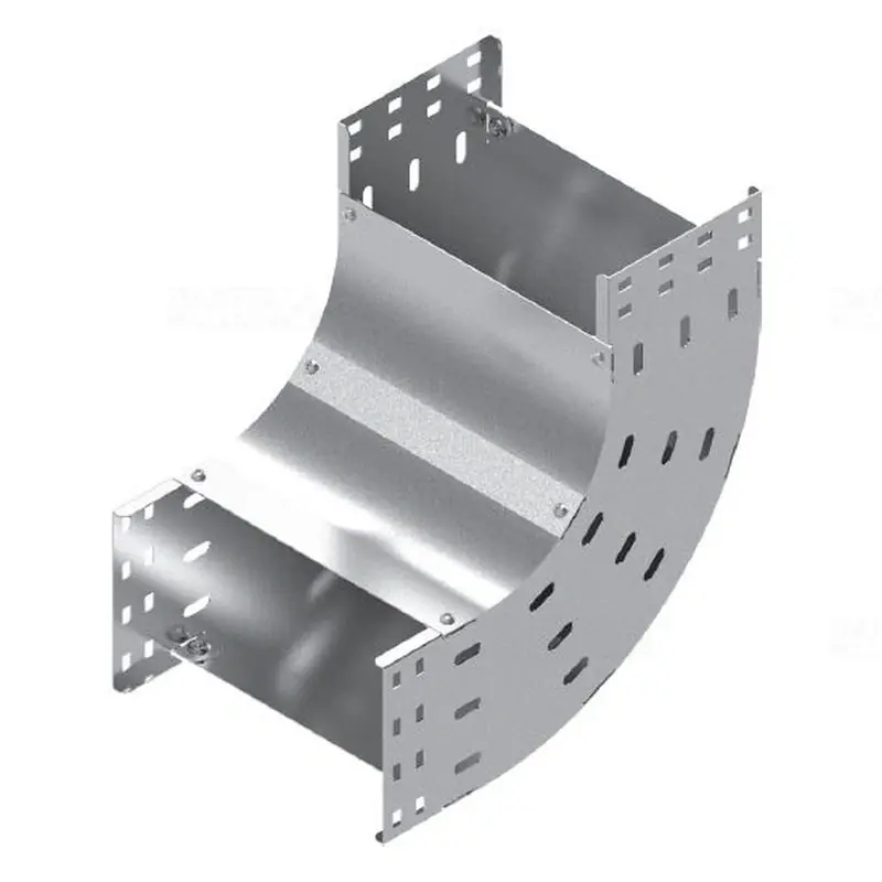 BAKS LUNJ100H110 Kábeltálca sarokidom 90 fokos 110x100mm függőleges, fedéllel 131241 Biztonságos fizetés