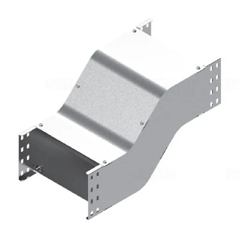 BAKS OPNBNJ100H110 Kábeltálca kitérő idom 110x100mm függőleges, fedéllel 131234 Népszerű