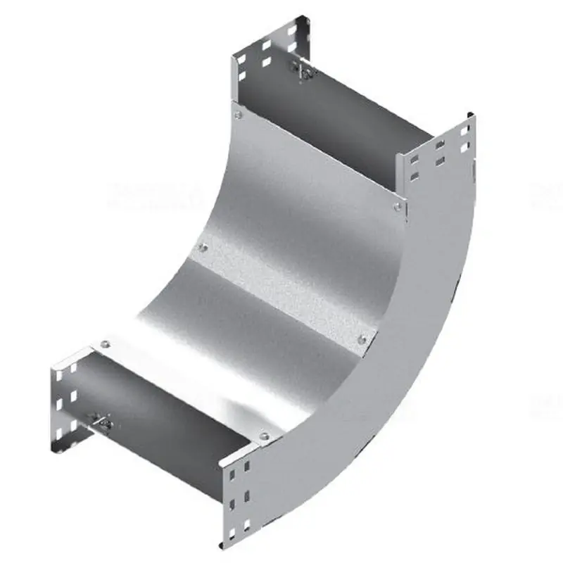 BAKS LUPNJ150H80 Kábeltálca sarokidom 90 fokos 80x150mm függőleges, fedéllel 131090 Kiárusítás