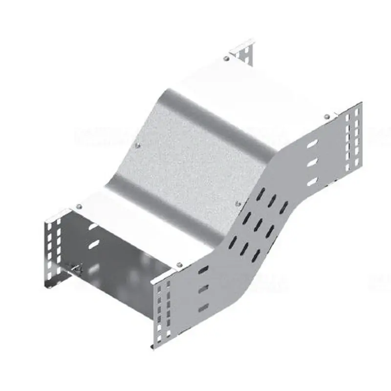 BAKS OPNNJ150H100 Kábeltálca kitérő idom 100x150mm függőleges, fedéllel 131138 Vedd meg most