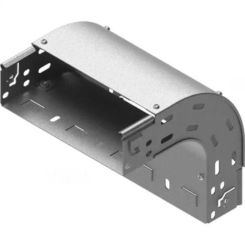 Csak ma BAKS LUFZJ100H60 Kábeltálca sarokidom 90 fokos 60x100mm külső, függőleges, szalaghorganyzott, fedéllel 130959