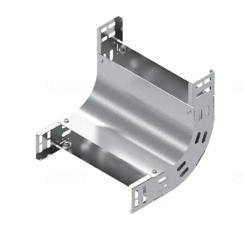 Kiárusítás BAKS LUNJ100H42 Sarokidom 90 fokos 42x100mm függőleges, fedéllel 130777