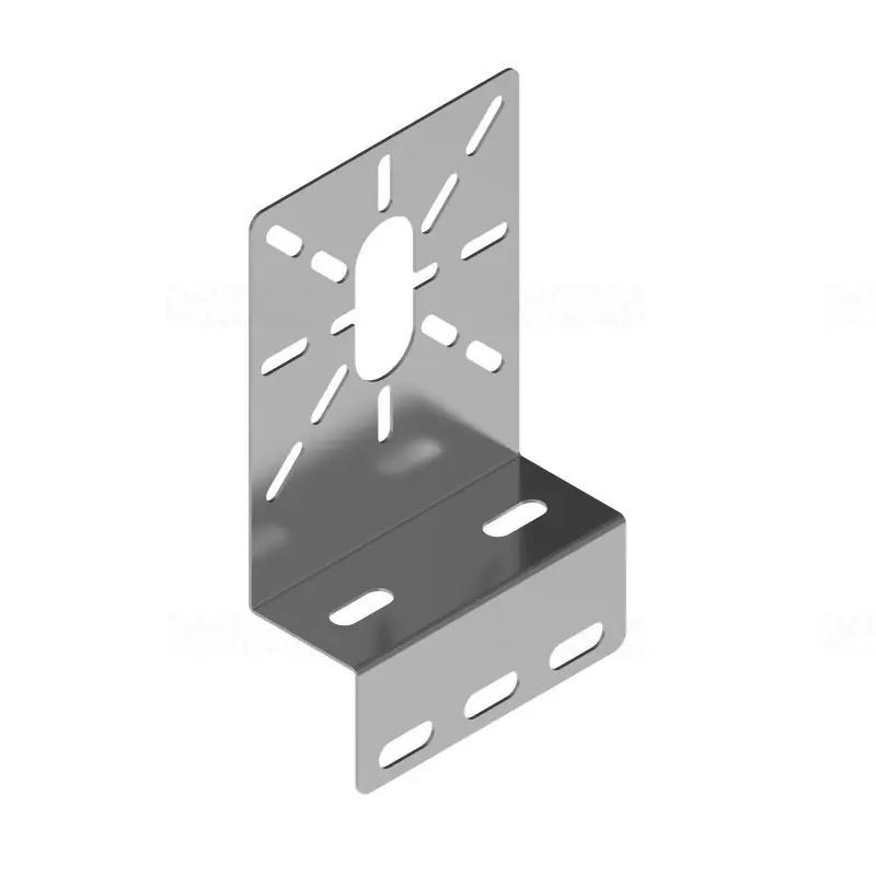 BAKS BZ kábeltáca szerelőlemez dobozokhoz 110x220x45mm kétszer hajlított 100600 Kiárusítás