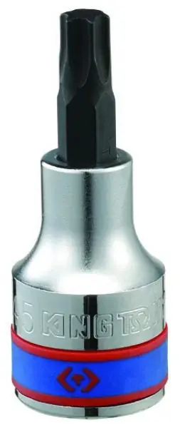 Prémium King Tony torxbitfej 1/2" T27 rövid