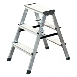 Eredeti Krause "MONTO DOPPLO" két oldalon járható lépcsőfokos állólétra 2X3