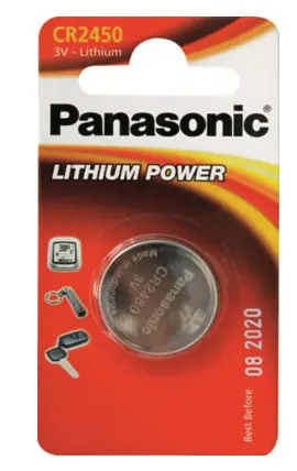 Panasonic elem CR-2450 Biztonságos fizetés