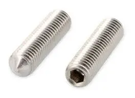 Ajánlat Hernyócsavar belső kulcsnyílású csavar M5x25 kúpos