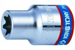 King Tony dugókulcs 3/8" E4 Prémium