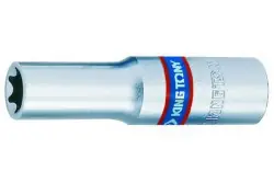 Autentikus King Tony dugókulcs hosszú torx 3/8" E12
