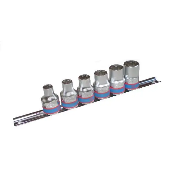 Vedd meg most King Tony Torx dugókulcs készlet 6db-s E10-E20-ig cik:4106PR