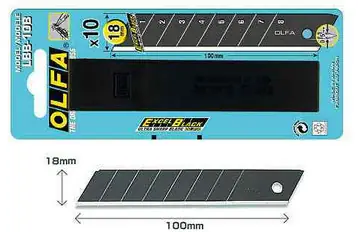 Pénzvisszafizetés Olfa dekorkés pótpenge LBB-10B