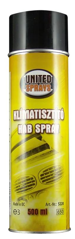 Biztonságos fizetés United Klímatisztító hab spray 500 ml