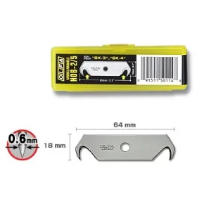 Olfa dekorkés pótpenge,kampós HOB-2/5 Gyors szállítás