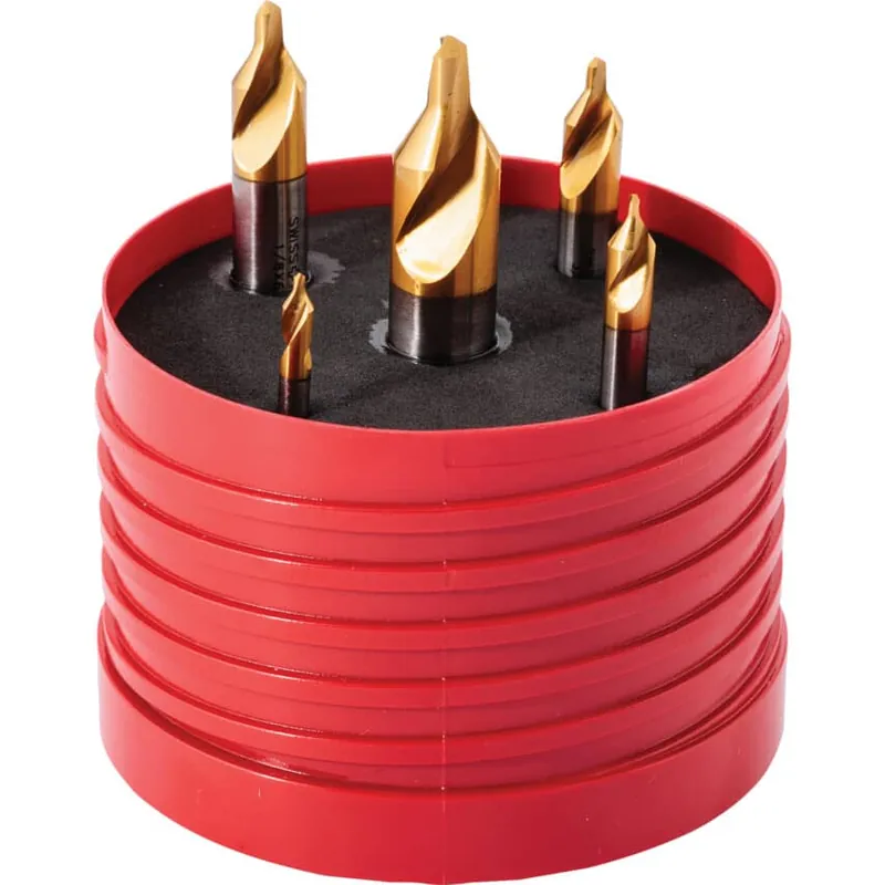 Biztonságos fizetés 5 DB-OS KÖZPONTFÚRÓ KÉSZLET TIN HEGGYEL, BS1-BS5