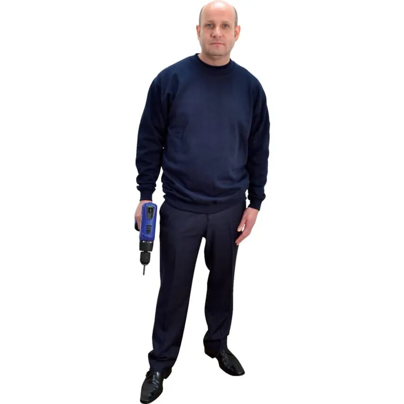 Akció PULÓVER 350GSM KÉK (XL)