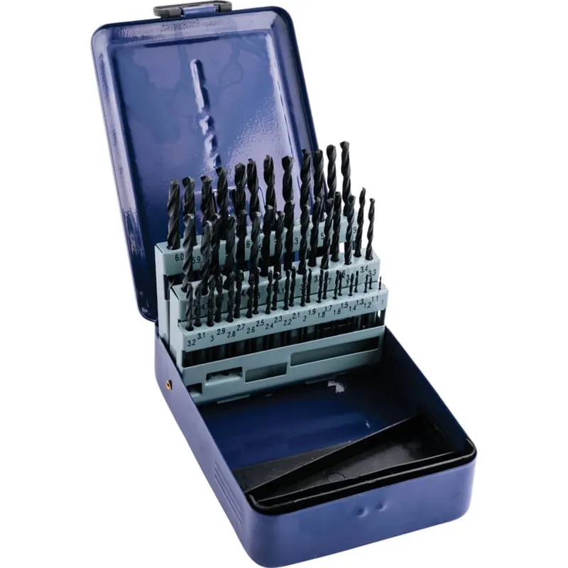 Rendeld meg most 1-6mmX0.1mm HSS STRAIGHT SHANKROLL FORGED DRILL SET (ST-51)