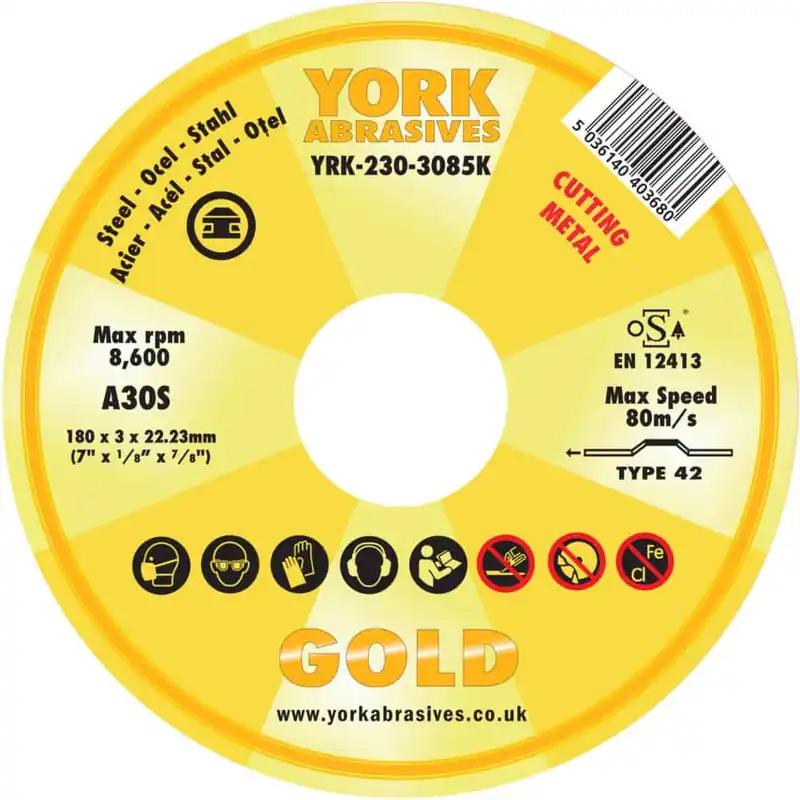 180X3X22.23MM A30S DPC VÁGÓKORONG Újdonság