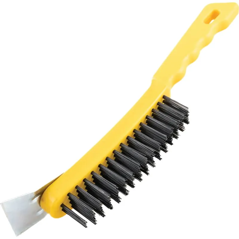 Akció 4 SOROS MŰANYAG NYELŰ DRÓTKEFE KAPARÓVAL