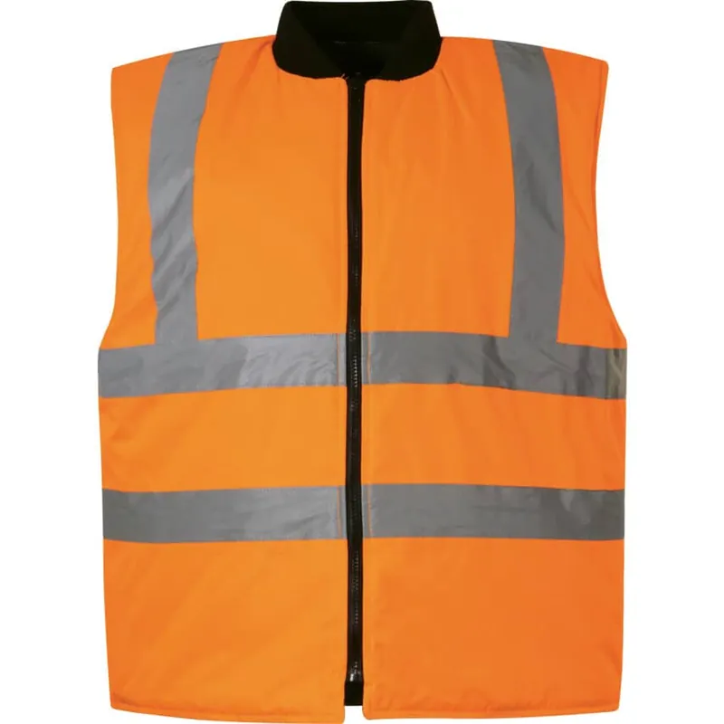 HI-VIZ KIFORDÍTHATÓ TESTMELEGÍTŐ (EN20471) NARANCS - 3XL Ingyenes szállítás